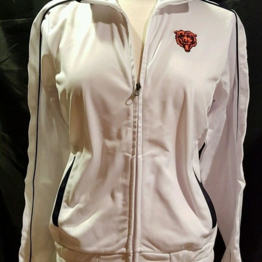 NFL Chicago Bears Womens Jacket Coat Bling Glimmer - Picture 5 of 8